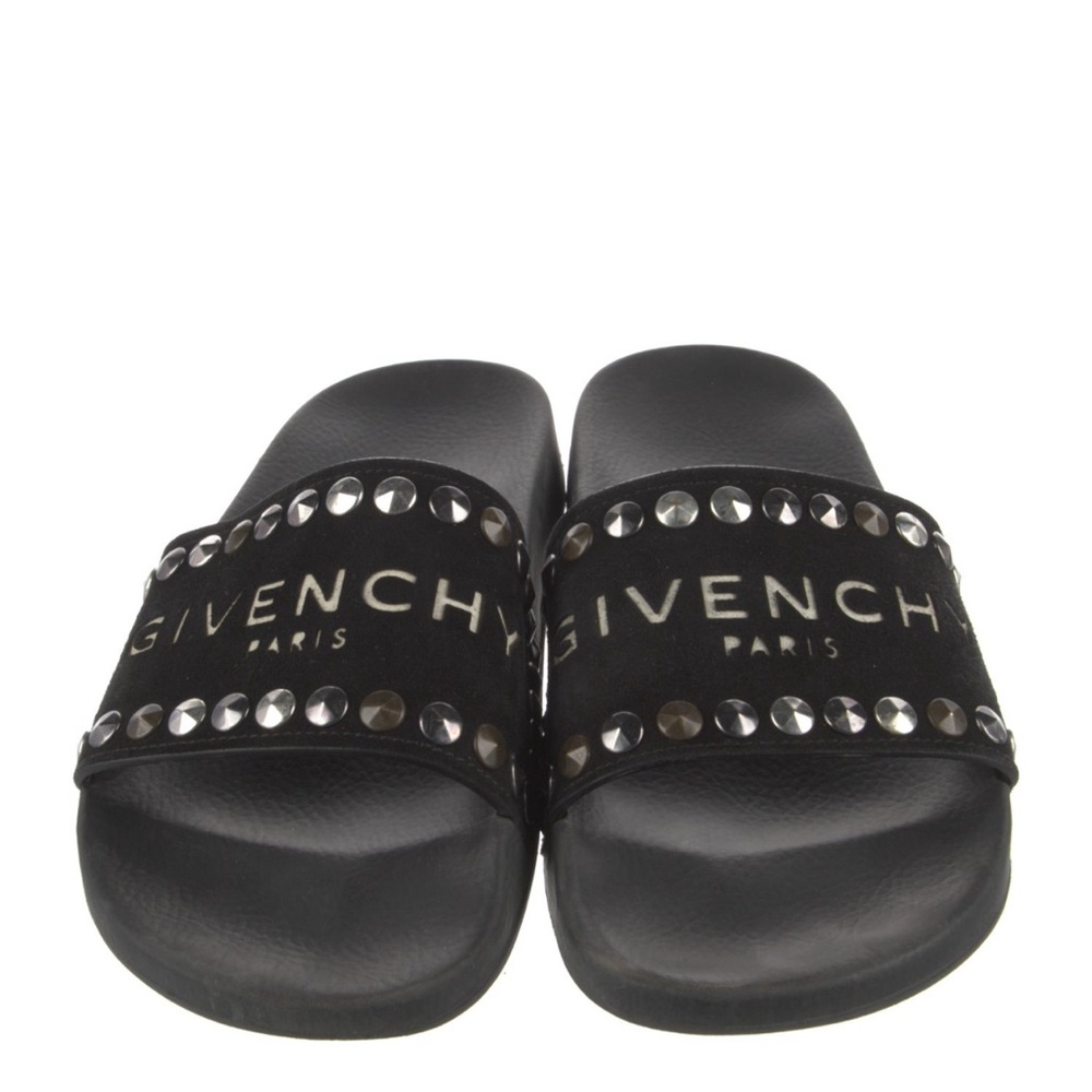 Givenchy Black Studded Men's Sandals